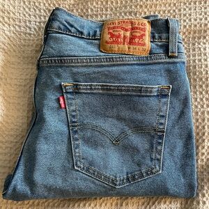 Levi's Blue Straight Jeans Classic Denim